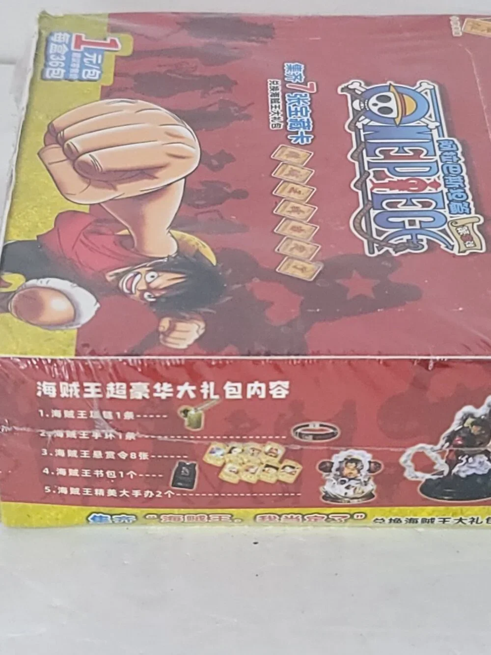 One Piece Luffy Punching Alabasta Booster Box Collecting Card Game 36 Packs